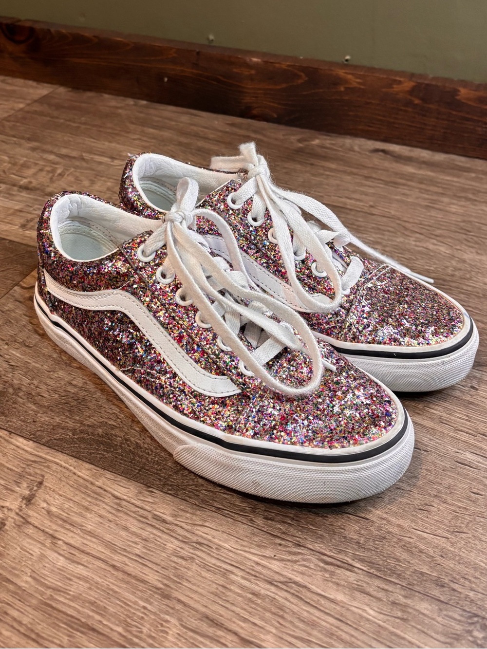 Vans Sparkly Sneakers
